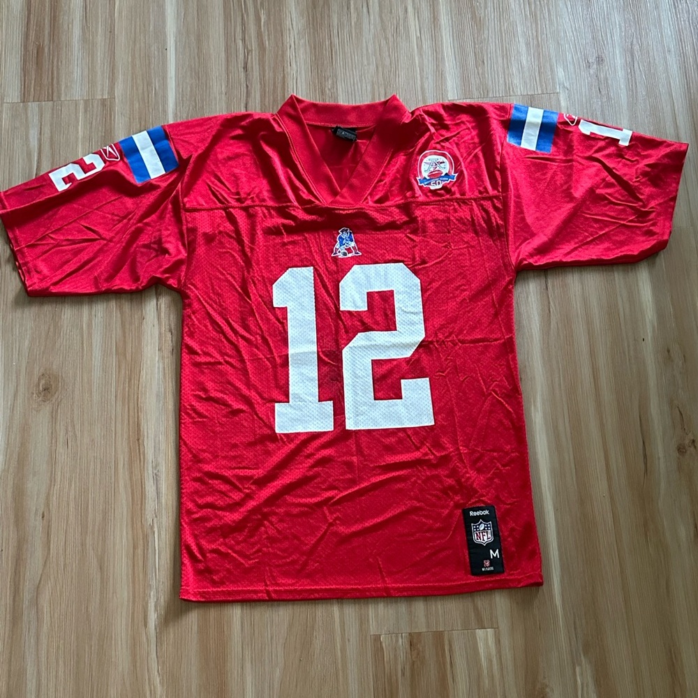 Original Tom Brady 50th Anniversary Patriots Jersey